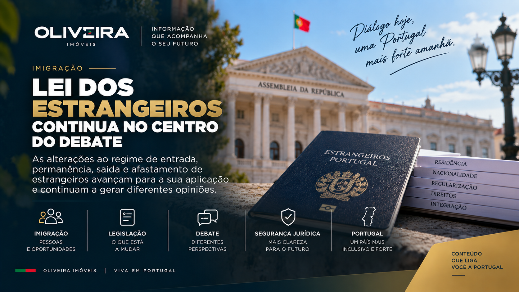 Lei dos Estrangeiros e mudanças na imigração em Portugal
